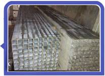 TP 317L EFW stainless steel square pipe, rectangle pipe
