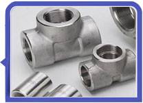 Welded Stainless Steel 317L Forged Socket Pipe Fittings Cross