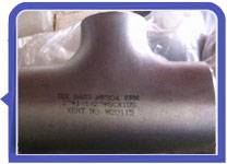 317L Stainless steel Buttwelded reducing tee