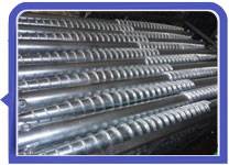 metal galvanized ground screw