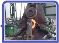 Weld Neck Flanges Rolling