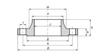 ASME B16.5 Stainless Steel 317L Weld Neck Flanges Dimensions