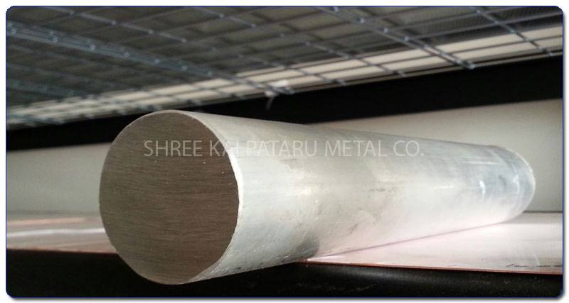 Original Photograph Of Stainless Steel 446 Round bars At Our Warehouse Mumbai, India